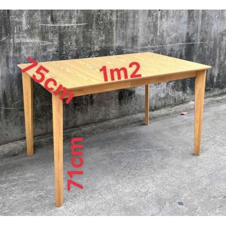 Japan : Bàn Ăn Xuất Khẩu Nhật - Màu Tự Nhiên W1m2